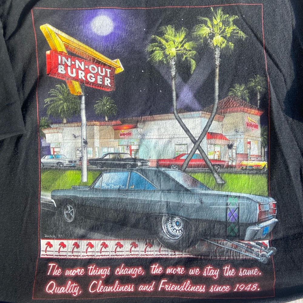 cropped in-n-out tshirt